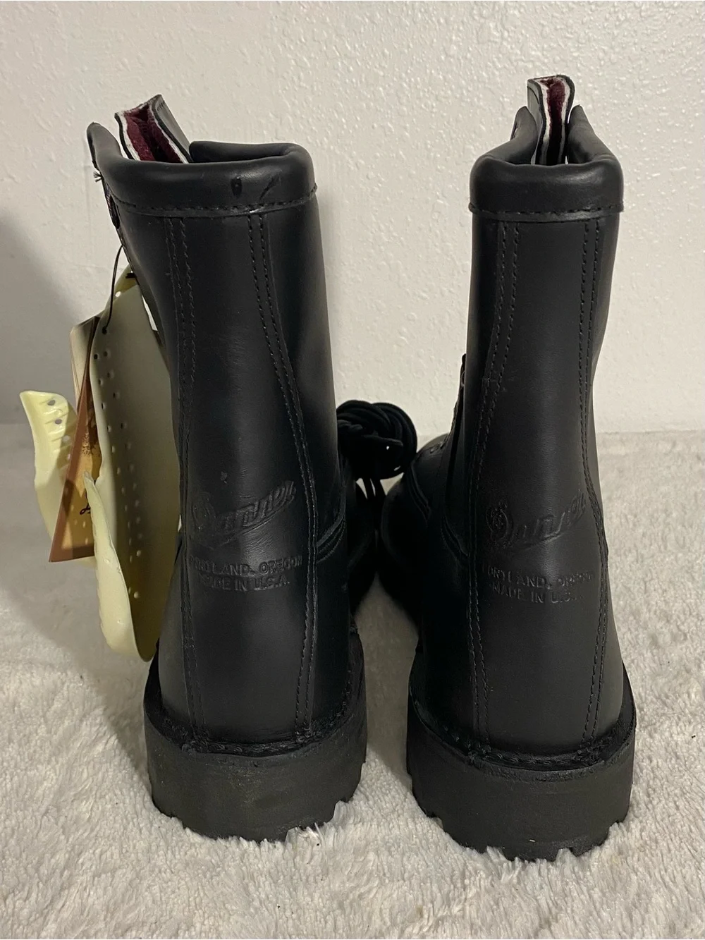 New Danner Recon 200G Insulated 8” Black Leather Boots Men’s Size 8 D